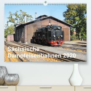 Sächsische Dampfeisenbahnen 2020 (Premium, hochwertiger DIN A2 Wandkalender 2020, Kunstdruck in Hochglanz) von Pfetzing,  Markus