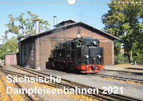 Sächsische Dampfeisenbahnen 2021 (Wandkalender 2021 DIN A4 quer) von Pfetzing,  Markus