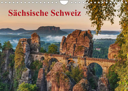 Sächsische Schweiz / CH-Version (Wandkalender 2023 DIN A4 quer) von Kirsch,  Gunter