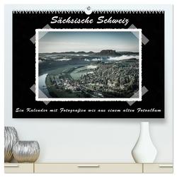 Sächsische Schweiz (hochwertiger Premium Wandkalender 2024 DIN A2 quer), Kunstdruck in Hochglanz von Kirsch,  Gunter