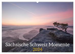 Sächsische Schweiz Momente 2024 (Wandkalender 2024 DIN A2 quer), CALVENDO Monatskalender von Behr,  Raik