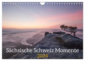 Sächsische Schweiz Momente 2024 (Wandkalender 2024 DIN A4 quer), CALVENDO Monatskalender von Behr,  Raik