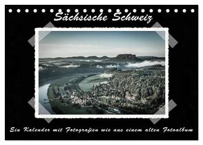 Sächsische Schweiz (Tischkalender 2024 DIN A5 quer), CALVENDO Monatskalender von Kirsch,  Gunter