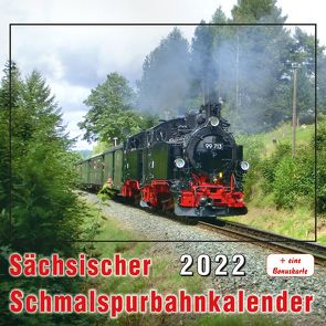 Sächsischer Schmalspurbahnkalender 2022 von Böttger,  Thomas