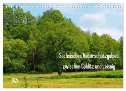 Sächsisches Naturschutzgebiet zwischen Colditz und Leisnig (Tischkalender 2024 DIN A5 quer), CALVENDO Monatskalender von Seidel,  Thilo