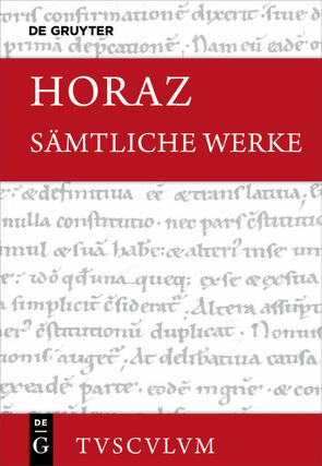 Sämtliche Werke von Holzberg,  Niklas, Horaz