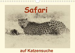 Safari – auf Katzensuche (Wandkalender 2021 DIN A4 quer) von Michel / CH,  Susan