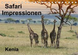 Safari Impressionen / Kenia (Tischkalender 2023 DIN A5 quer) von Michel / CH,  Susan