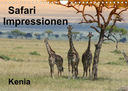 Safari Impressionen / Kenia (Wandkalender 2023 DIN A4 quer) von Michel / CH,  Susan
