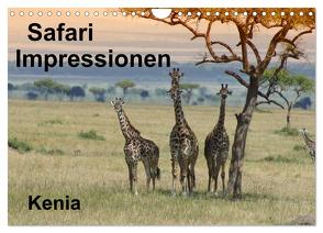 Safari Impressionen / Kenia (Wandkalender 2024 DIN A4 quer), CALVENDO Monatskalender von Michel / CH,  Susan