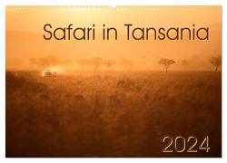 Safari in Tansania (Wandkalender 2024 DIN A2 quer), CALVENDO Monatskalender von Gerd-Uwe Neukamp,  Dr.