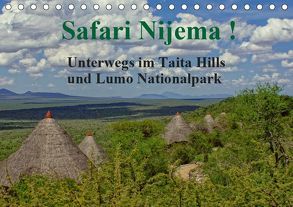 Safari Nijema – Unterwegs im Taita Hills und Lumo Nationalpark (Tischkalender 2019 DIN A5 quer) von Michel,  Susan
