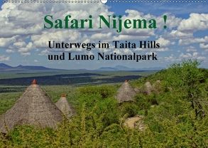 Safari Nijema – Unterwegs im Taita Hills und Lumo Nationalpark (Wandkalender 2018 DIN A2 quer) von Michel,  Susan