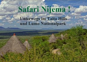 Safari Nijema – Unterwegs im Taita Hills und Lumo Nationalpark (Wandkalender 2019 DIN A2 quer) von Michel,  Susan