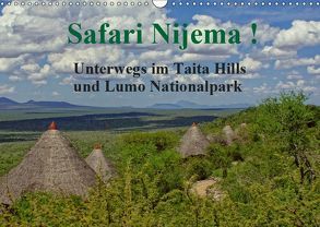 Safari Nijema – Unterwegs im Taita Hills und Lumo Nationalpark (Wandkalender 2019 DIN A3 quer) von Michel,  Susan