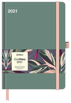 Sage Green 2021 – Diary – Buchkalender – Taschenkalender – 16×22