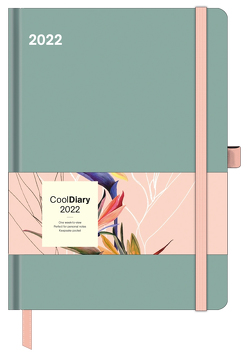 Sage Green 2022 – Diary – Buchkalender – Taschenkalender – 16×22