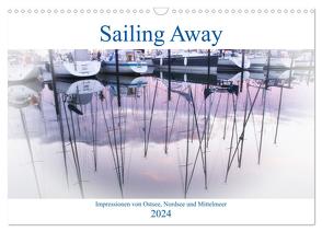 Sailing Away – Impressionen von Ostsee, Nordsee und Mittelmeer (Wandkalender 2024 DIN A3 quer), CALVENDO Monatskalender von & Urbach,  Urbach