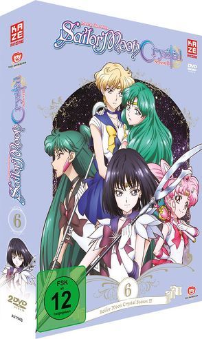 Sailor Moon Crystal – DVD 6 (2 DVDs) von Sakai,  Munehisa