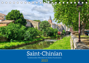 Saint – Chinian – Traditionelles Weindorf im Süden Frankreichs (Tischkalender 2023 DIN A5 quer) von Bartruff,  Thomas