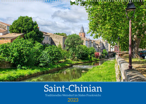 Saint – Chinian – Traditionelles Weindorf im Süden Frankreichs (Wandkalender 2023 DIN A2 quer) von Bartruff,  Thomas