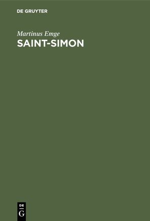 Saint-Simon von Emge,  Martinus