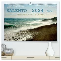SALENTO das Meer – il Mare neu (hochwertiger Premium Wandkalender 2024 DIN A2 quer), Kunstdruck in Hochglanz von Schneider,  Rosina
