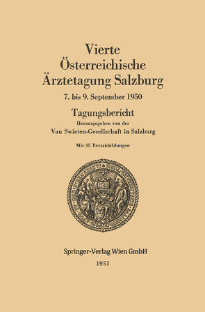 Salzburg, 6. bis 9. September 1950 von Van Swieten-Gesellschaft