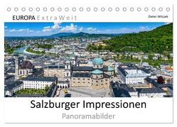 Salzburger Impressionen – Panoramabilder (Tischkalender 2024 DIN A5 quer), CALVENDO Monatskalender von Wilczek,  Dieter