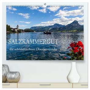 Salzkammergut – Die schönsten Seen Oberösterreichs (hochwertiger Premium Wandkalender 2024 DIN A2 quer), Kunstdruck in Hochglanz von Pfleger,  Hans