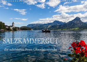 Salzkammergut – Die schönsten Seen Oberösterreichs (Wandkalender 2023 DIN A3 quer) von Pfleger,  Hans