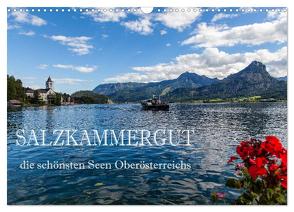 Salzkammergut – Die schönsten Seen Oberösterreichs (Wandkalender 2024 DIN A3 quer), CALVENDO Monatskalender von Pfleger,  Hans
