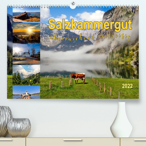 Salzkammergut, überraschend vielseitig (Premium, hochwertiger DIN A2 Wandkalender 2022, Kunstdruck in Hochglanz) von Roder,  Peter