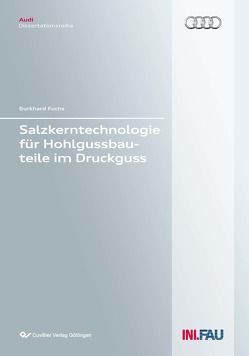 Salzkerntechnologie für Hohlgussbauteile im Druckguss von Fuchs,  Burkhard