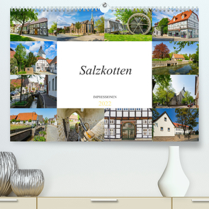 Salzkotten Impressionen (Premium, hochwertiger DIN A2 Wandkalender 2022, Kunstdruck in Hochglanz) von Meutzner,  Dirk