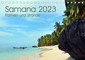 Samana – Palmen und Strände (Tischkalender 2023 DIN A5 quer) von Schnittert,  Bettina
