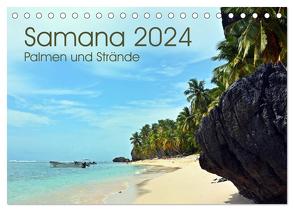 Samana – Palmen und Strände (Tischkalender 2024 DIN A5 quer), CALVENDO Monatskalender von Schnittert,  Bettina