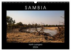 Sambia „Das wirkliche Afrika“ (Wandkalender 2024 DIN A3 quer), CALVENDO Monatskalender von Quentin,  Udo