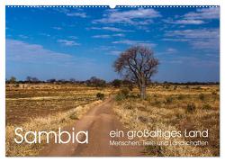 Sambia – ein großartiges Land (Wandkalender 2024 DIN A2 quer), CALVENDO Monatskalender von rsiemer,  rsiemer