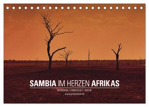SAMBIA IM HERZEN AFRIKAS (Tischkalender 2024 DIN A5 quer), CALVENDO Monatskalender von Esch,  Jens