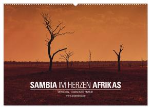 SAMBIA IM HERZEN AFRIKAS (Wandkalender 2024 DIN A2 quer), CALVENDO Monatskalender von Esch,  Jens