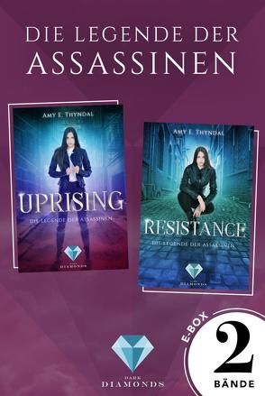 Sammelband der Fantasy-Serie „Die Legende der Assassinen“ Band 1-2 (Die Legende der Assassinen) von Thyndal,  Amy Erin