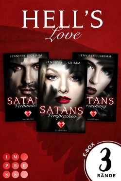Sammelband der knisternden Dark-Romance-Serie „Hell’s Love“ (Hell’s Love) von Grimm,  Jennifer J.