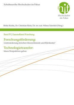 Sammelband Forschung von Krahn,  Britta, Rietz,  Christian, Simoleit,  Wilma