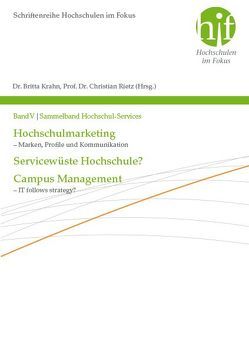 Sammelband Hochschul-Services von Krahn,  Britta, Rietz,  Christian