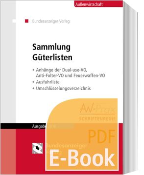 Sammlung Güterlisten – Ausgabe 2018 (E-Book)