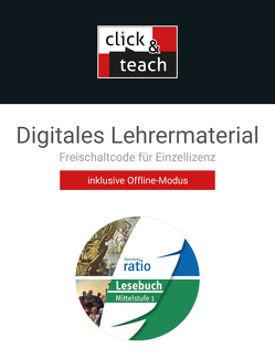 Sammlung ratio / Lesebuch Latein click & teach Mittelstufe 1 Box von Färber,  Benjamin, Fuchs,  Johannes, Haß,  Karin, Heydenreich,  Reinhard, Kargl,  Michael, Lobe,  Michael, Loy,  Johannes, Zitzl,  Christian