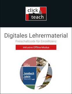 Sammlung ratio / Lesebuch Latein click & teach Oberstufe 1 Box von Diez,  Christopher, Färber,  Benjamin, Lobe,  Michael, Zitzl,  Christian