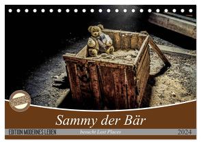 Sammy der Bär besucht Lost Places (Tischkalender 2024 DIN A5 quer), CALVENDO Monatskalender von SchnelleWelten,  SchnelleWelten