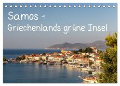 Samos – Griechenlands grüne Insel (Tischkalender 2024 DIN A5 quer), CALVENDO Monatskalender von Klinder,  Thomas